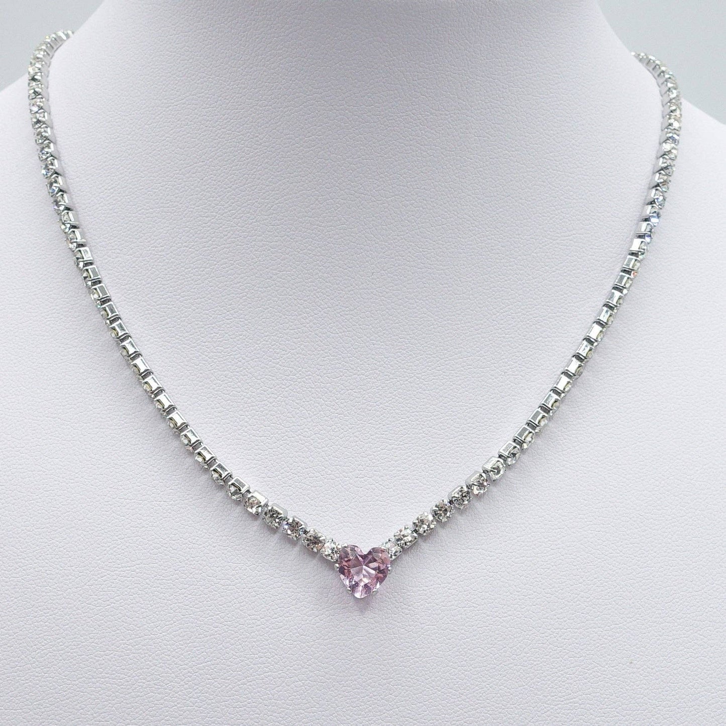 AURORA  - Choker tennis in cubic zirconia