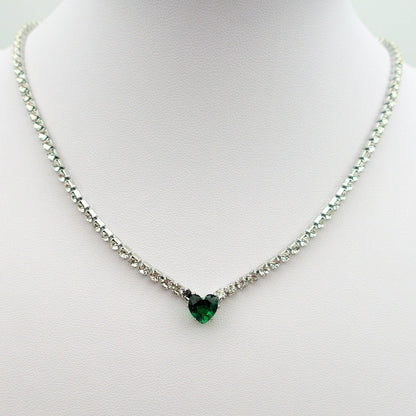 AURORA  - Choker tennis in cubic zirconia