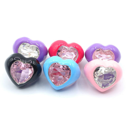 BROOK ~ CHUNKY - beautiful fun Enamel Heart Ring