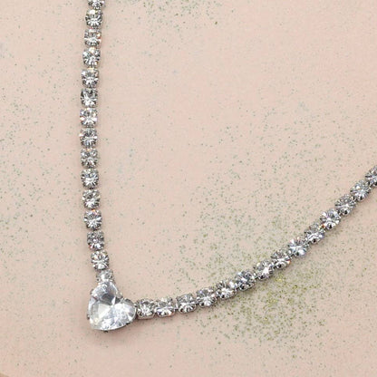 AURORA  - Choker tennis in cubic zirconia