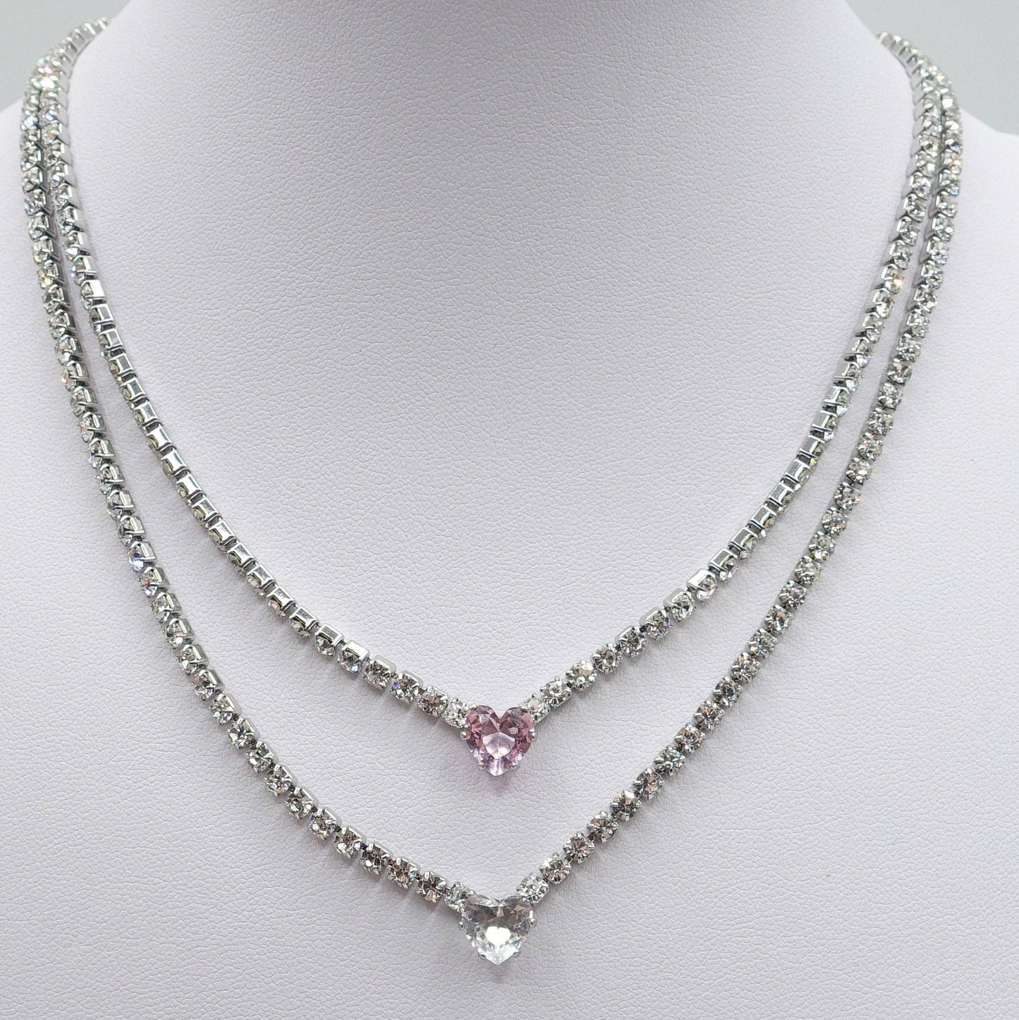 AURORA  - Choker tennis in cubic zirconia